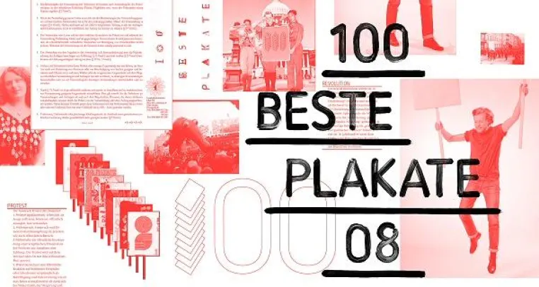 Bild: Ausstellung »100 beste Plakate 08 Deutschland Österreich Schweiz« in Berlin