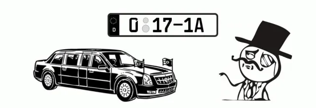 Bild: Diplomatenkennzeichen: Alles über die Kfz-Kennzeichen für Diplomaten