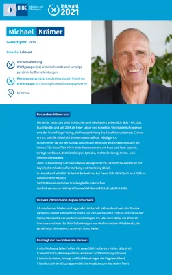 Bild: Kandidatengruppe möchte die ökologische Wende bei der IHK-Wahl in Oberbayern durchsetzen