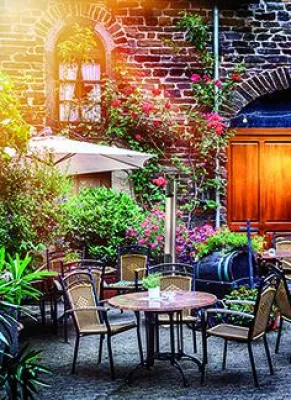 Bild: Immer mehr Städte verbieten Heizpilze mit Propangasbetrieb – Infrarotstrahler kurbeln das Terrassengeschäft an