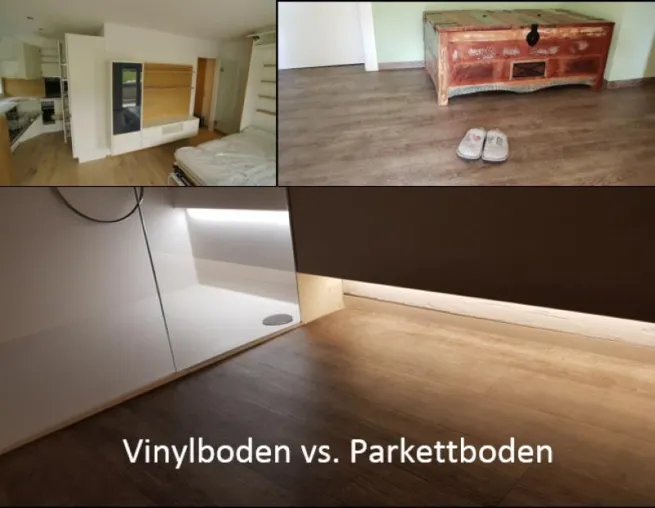 Bild: Vinylboden vs. Parkettboden – 5 Tipps und Ideen für deine Renovierung!