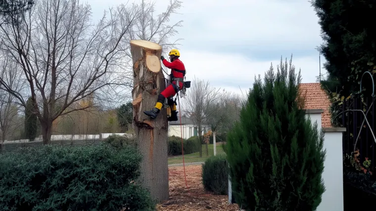 Bild: Potentielle Bruchgefahr: Baumkronen mit mehreren Stämmlingen