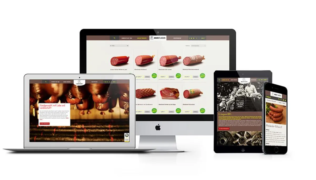 Shopware-Shop für wurstladen.de