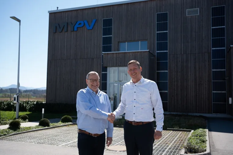 Doppelspitze bei my-PV: Philipp Baumgartner treibt Internationalisierung von my-PV voran Bild: Doppelspitze bei my-PV: Philipp Baumgartner treibt Internationalisierung von my-PV voran