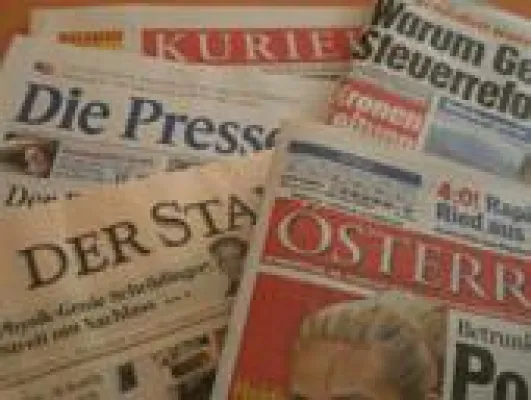 Bild: MEDIEN & PARTEIEN IM CLINCH UM WAHLKAMPFTHEMEN