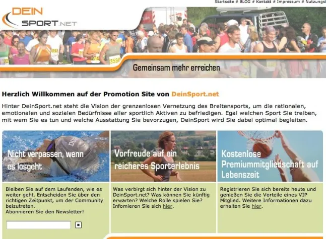 Bild: DeinSport.net startet Aktionen für den Berlin-Marathon und den Frankfurt-Marathon