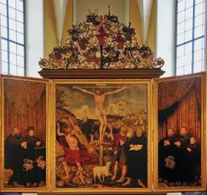 Bild: Der Weimarer Cranach-Altar in Klang-Bildern - Ein Konzert mit Projektionen und theologischen Kommentaren