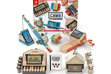 Bild: Nintendo und Thimm: Videospiel trifft auf Wellpappe