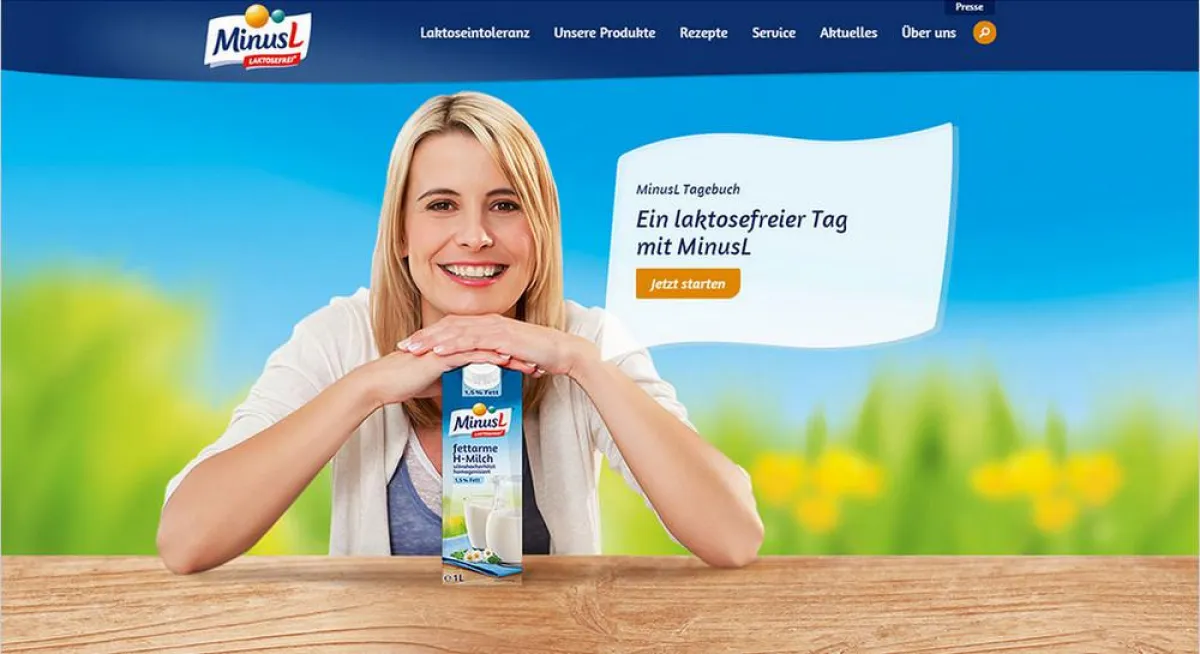 Homepage www.minusl.de