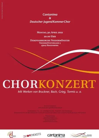 Deutsche JugendKammerChor konzertiert in Regensburg Bild: Deutsche JugendKammerChor konzertiert in Regensburg