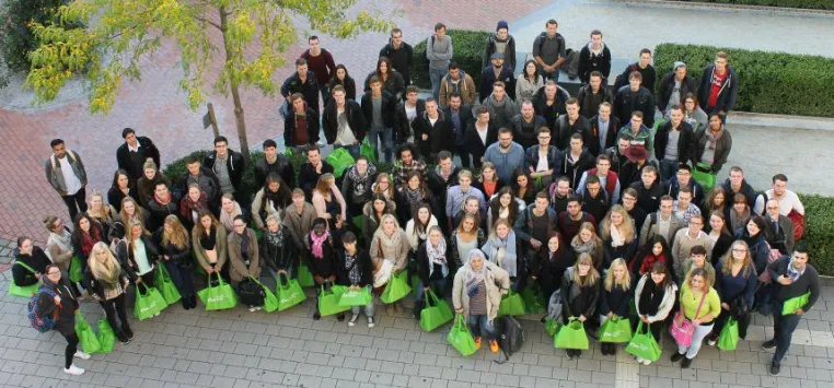 SRH Hochschule Hamm begrüßt Erstsemester – Über 240 Erstsemester in 2015 gestartet Bild: SRH Hochschule Hamm begrüßt Erstsemester – Über 240 Erstsemester in 2015 gestartet