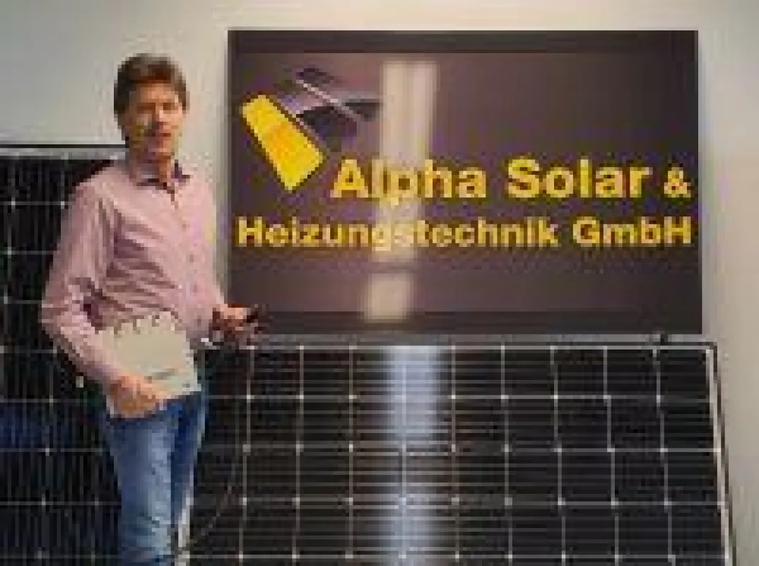 Geschäftsführer Reinhard Bege, Alpha Solar- und Heizungstechnik GmbH