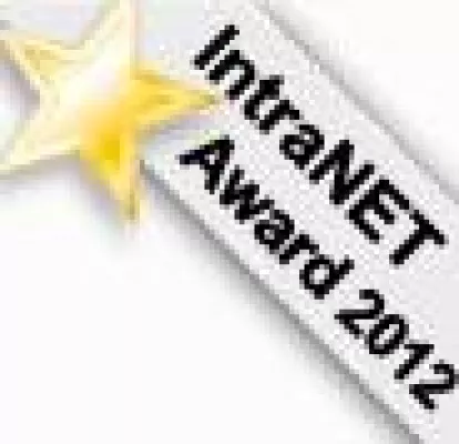 Bild: Zum zweiten Mal wurde der IntraNET-Award für das schönste Intranet verliehen