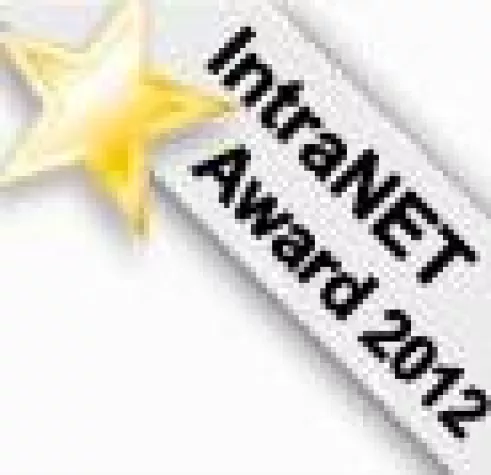 Bild: Zum zweiten Mal wurde der IntraNET-Award für das schönste Intranet verliehen