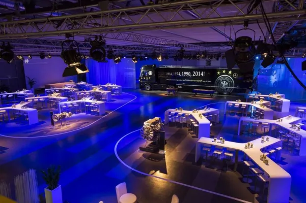Bild: Konferenz-Setting für Daimler Trucks