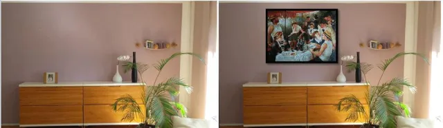 Bild: Home Staging mit Fokus auf Gemälde