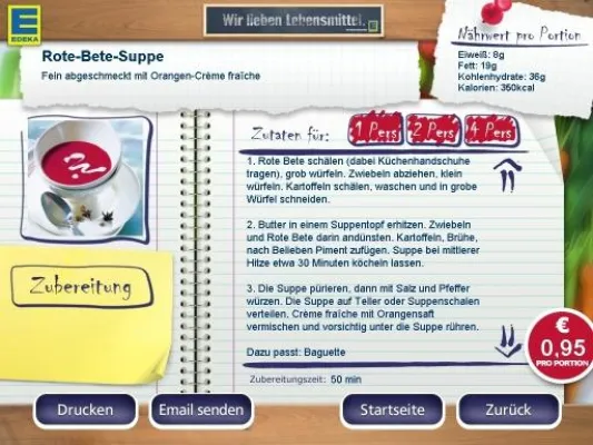 Liebe geht durch den Magen - Rezeptberater von xplace steht künftig beim Lebensmitteleinkauf zur Seite Bild: Liebe geht durch den Magen - Rezeptberater von xplace steht künftig beim Lebensmitteleinkauf zur Seite