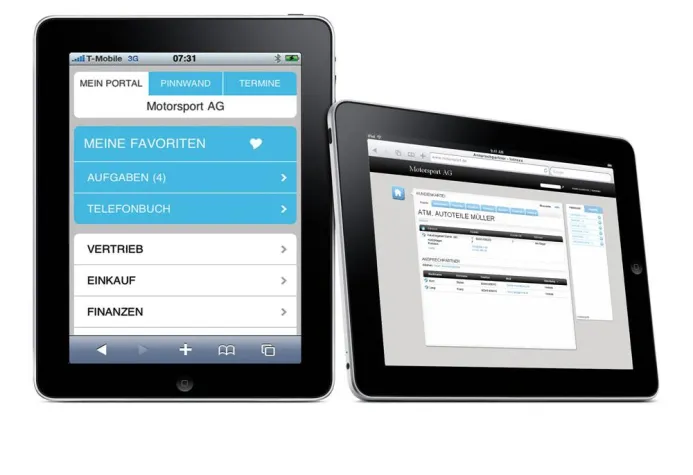 Bild: Der Arbeitsplatz der Zukunft: Modern, effizient, mobil - So wird aus iPhone und iPad ein mobiler Arbeitsplatz