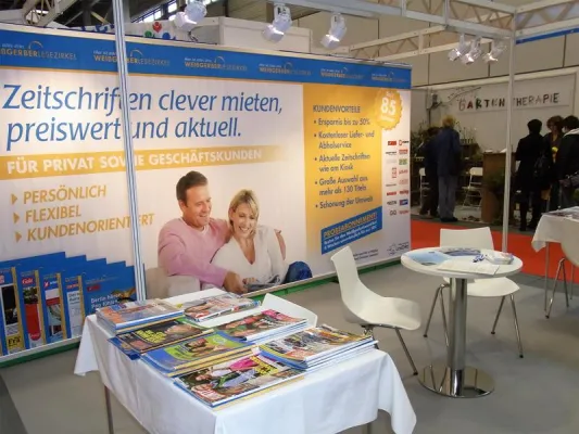 Bild: Weißgerber Lesezirkel auf der Messe „Aktiv im Alter“ vertreten