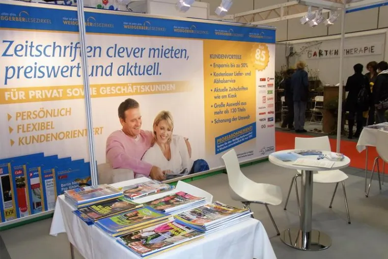 Bild: Weißgerber Lesezirkel auf der Messe „Aktiv im Alter“ vertreten