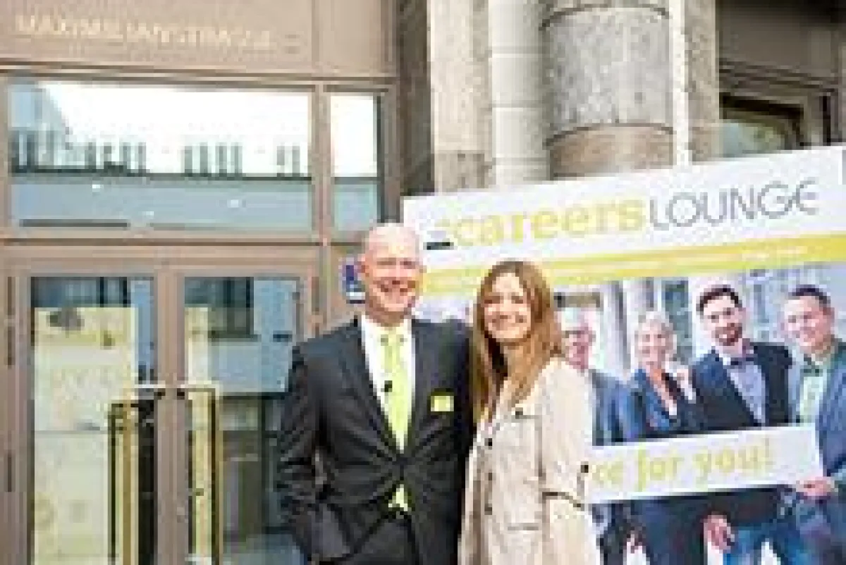 Jürgen Bockholdt, CEO der CAREERS LOUNGE und Christine Pehl, CSR-Beraterin