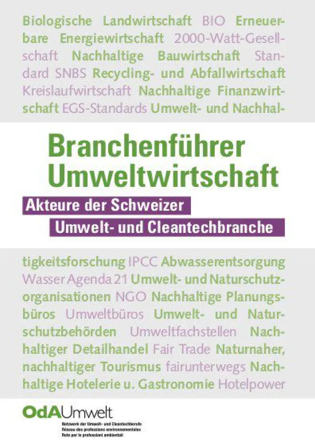 Das Who is Who der Umweltwirtschaft