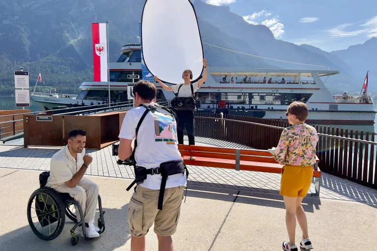Bild: Achensee Tourismus setzt starkes Zeichen für barrierefreien Urlaub