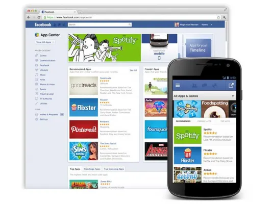 Bild: Facebook App Center