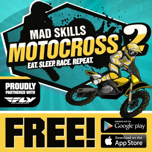 Bild: The wait is over - Mad skills Motocross 2 mit FLY Racing.