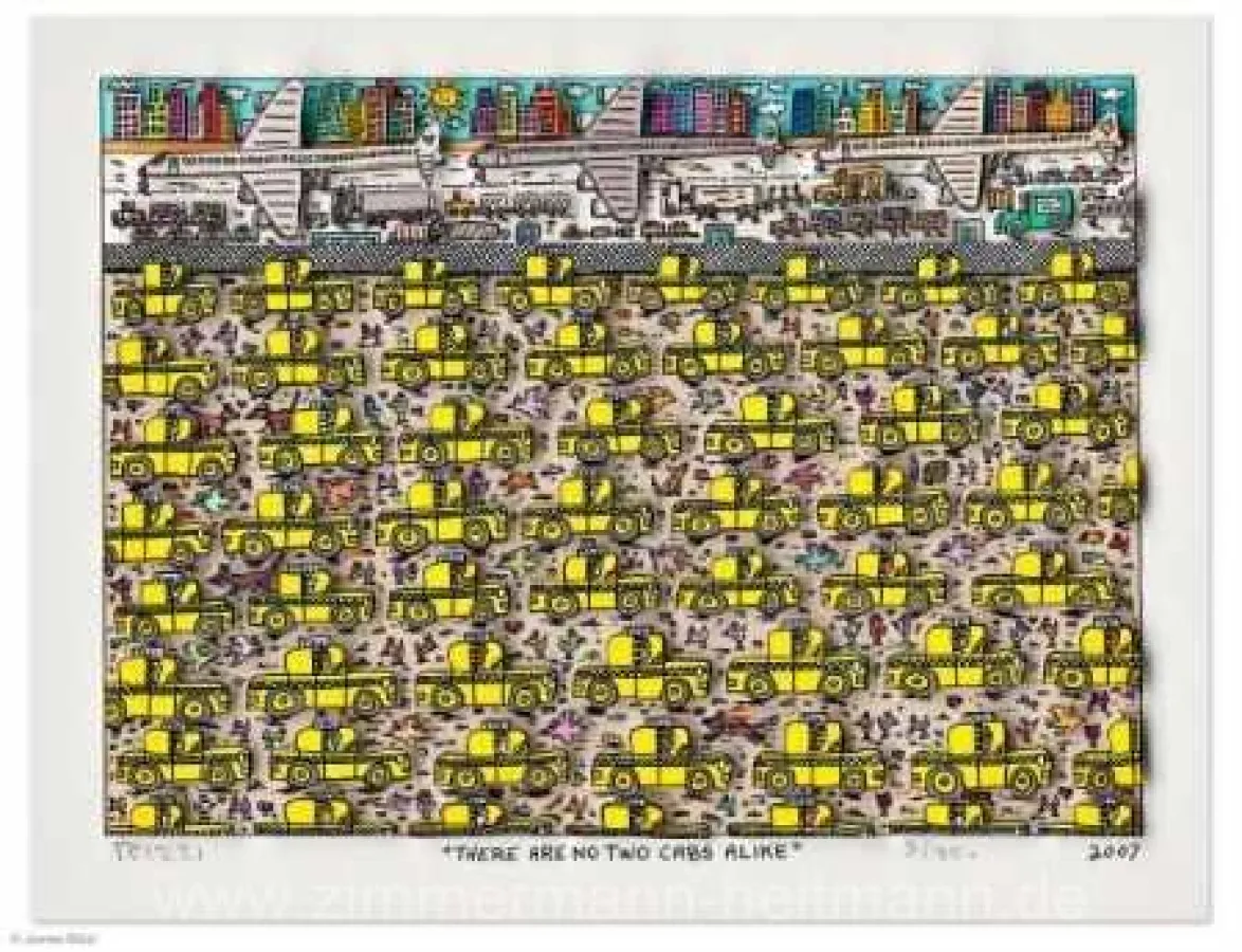 James Rizzi - There are no two Cabs alike