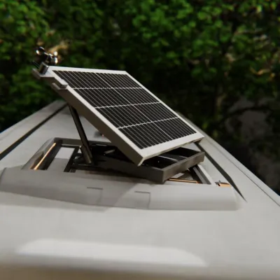 Der Solar-Tracker SUNSEEKER von inter BÄR - Intelligente Solartechnologie für mobile Freiheit! Bild: Der Solar-Tracker SUNSEEKER von inter BÄR - Intelligente Solartechnologie für mobile Freiheit!