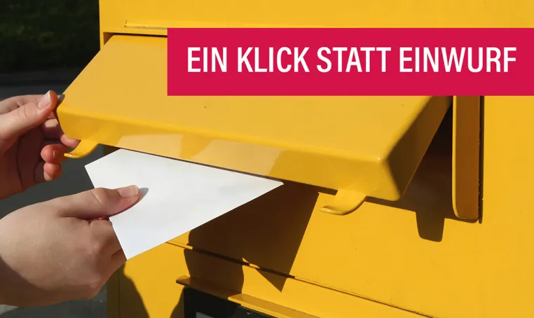 Bild: CBS unterstützt Unternehmen beim ortsunabhängigen Versand von Tagespost