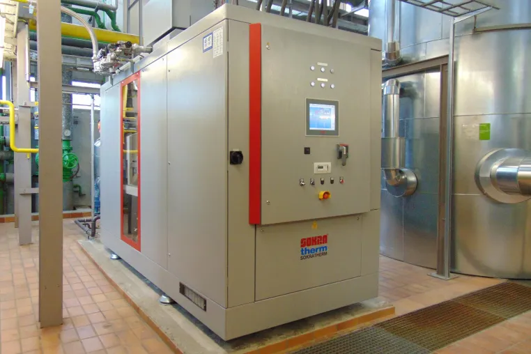 SOKRATHERM präsentiert auf der Hannover Messe ein neues BHKW-Kompaktmodul mit besonders hohem Wirkungsgrad Bild: SOKRATHERM präsentiert auf der Hannover Messe ein neues BHKW-Kompaktmodul mit besonders hohem Wirkungsgrad