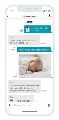 Bild: Deutsche WhatsApp-Alternative ginlo gibt Nutzern ihre Privatsphäre zurück