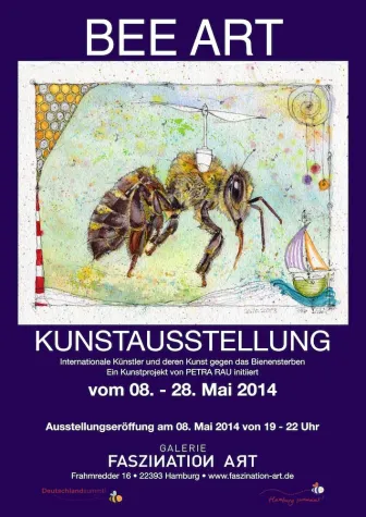 Bild: "bee art" - Internationale Kunstausstellung