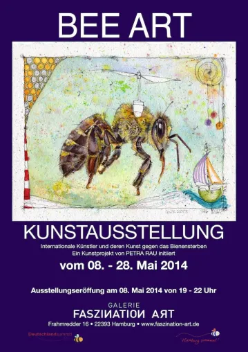 "bee art" - Internationale Kunstausstellung Bild: "bee art" - Internationale Kunstausstellung