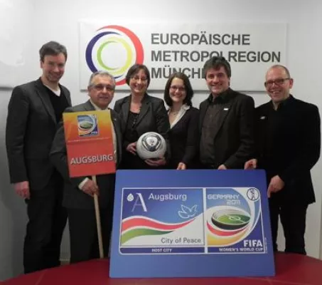 Bild: Spitzensport und Kultur: Metropolregion München unterstützt Augsburger Frauen-Fußball-WM