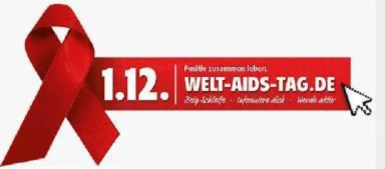 Welt-Aids-Tag 2012 - „Positiv zusammen leben“ - Das Gesundheitsamt informiert Bild: Welt-Aids-Tag 2012 - „Positiv zusammen leben“ - Das Gesundheitsamt informiert