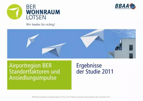 Bild: Aktuelle Erhebung bestätigt die wachsende Nachfrage nach Wohnraum in der BER-Region