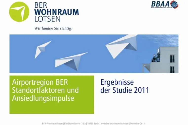 Aktuelle Erhebung bestätigt die wachsende Nachfrage nach Wohnraum in der BER-Region Bild: Aktuelle Erhebung bestätigt die wachsende Nachfrage nach Wohnraum in der BER-Region