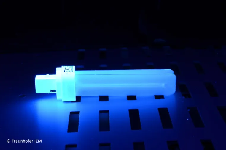 Bild: EucoLight-Studie Technisches Verfahren zur automatischen Erkennung von Lampentypen in Recyclingströmen
