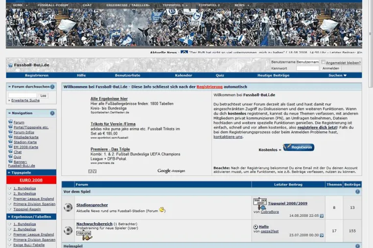 Bild: Adalizer.com vermarktet Fussball-Bundesliga-Forum Fussball-BuLi.de