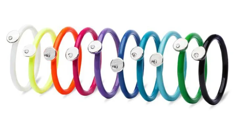Bild: Colourfool - Bunte Ringe neu im Red Dot Shop