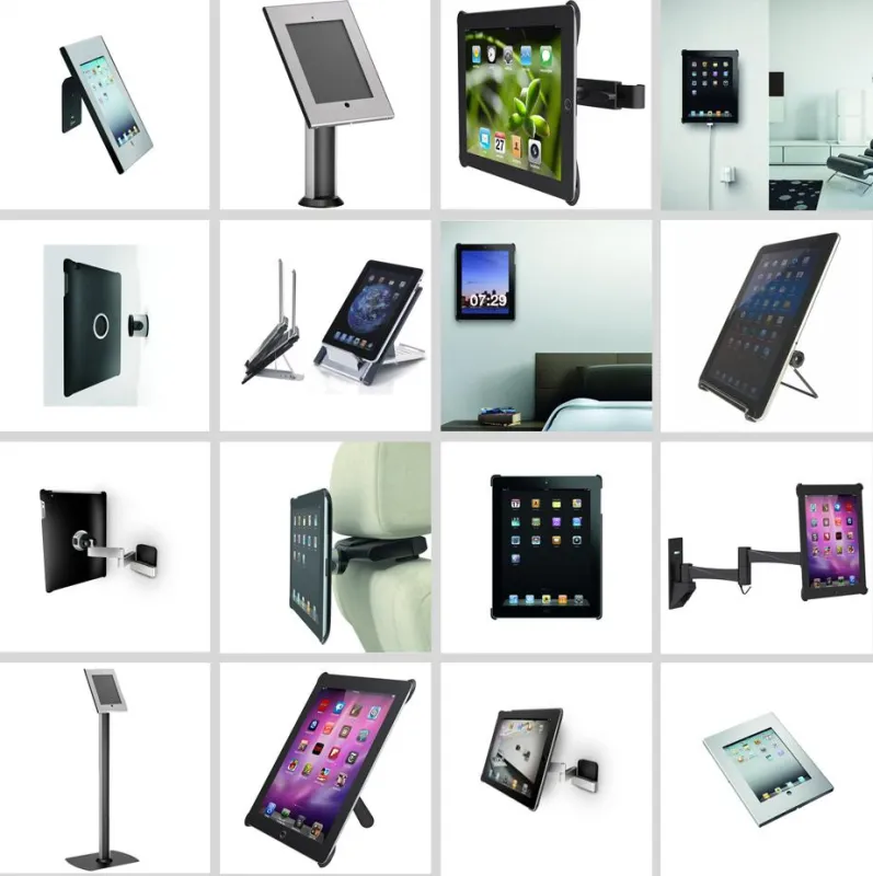 IPad Basecover und Halterungen