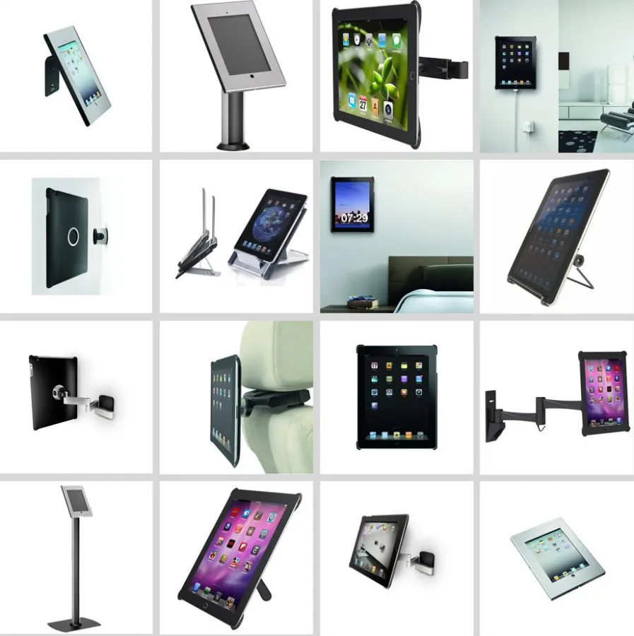 IPad Basecover und Halterungen