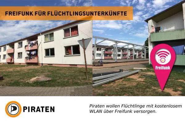PIRATEN treiben Freifunk voran Bild: PIRATEN treiben Freifunk voran