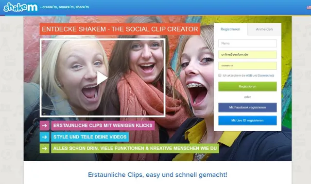 Bild: Petter.Letter GmbH startet Social-Media-Clipcreator shakem