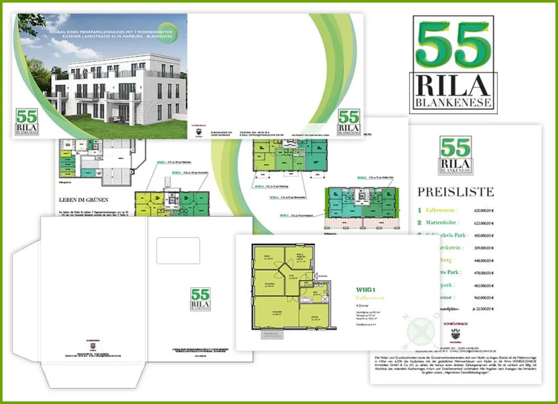 Neues CI für das Bauvorhaben: RILA 55
