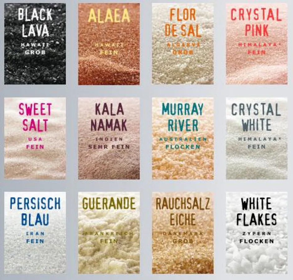 GourmetSalze Berlin - Die feinsten Salze der Welt