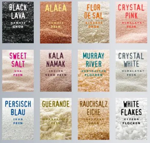 Bild: Edelsalze im Test bei GourmetSalze Berlin